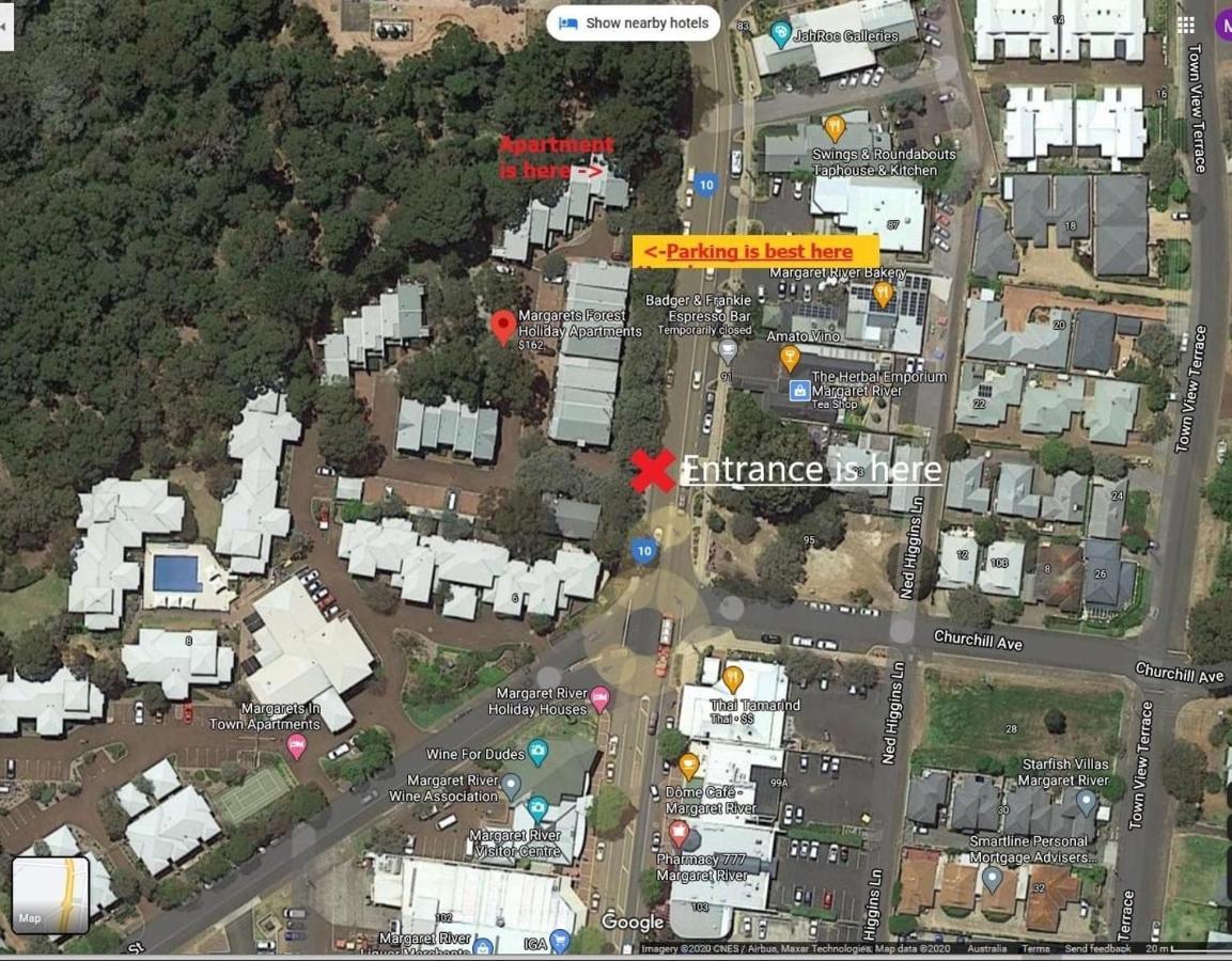 Margaret Forest Retreat Apartment 129 - Located Within Margaret Forest, In The Heart Of The Town Centre Of Margaret River, Spa Apartment! Dış mekan fotoğraf